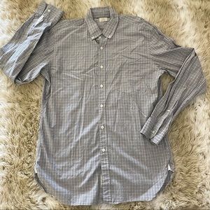 J Crew Button down dress shirt. 100% 2 ply cotton